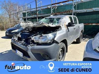 Toyota Hilux Hilux 2.4 d-4d 4x2 Hilux my16 Argento usata Cuneo