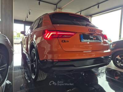 Audi Q3 quattro S tronic Sline edition IDENTITY BLACK Arancione usata Marano di Napoli
