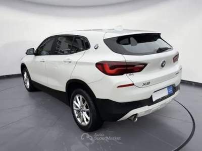 BMW X2 sDrive18i Bianco usata Roma