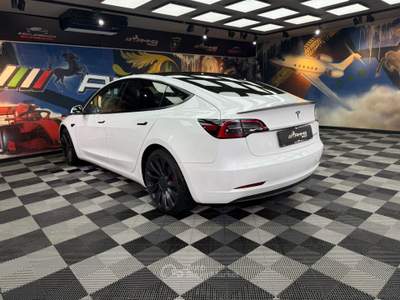 Tesla Model 3 AWD Performance (097) Bianco usata Calenzano