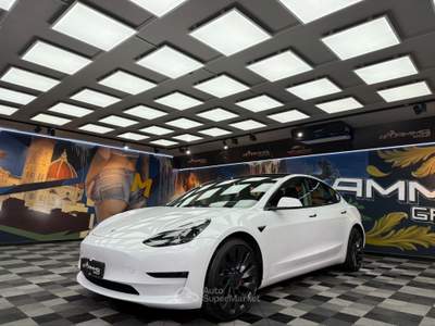 Tesla Model 3 AWD Performance (522) Bianco usata Calenzano