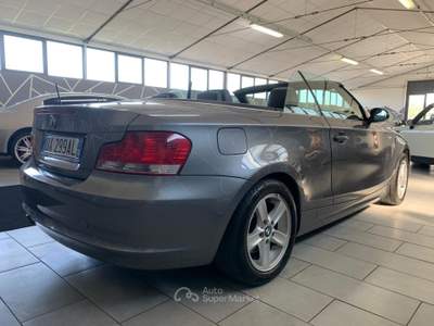 BMW Serie 1 120d Cabrio Cambio Automatico Grigio usata larciano