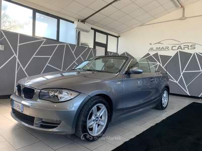 BMW Serie 1 120d Cabrio Cambio Automatico Grigio usata larciano