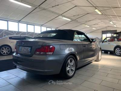 BMW Serie 1 120d Cabrio Cambio Automatico Grigio usata larciano