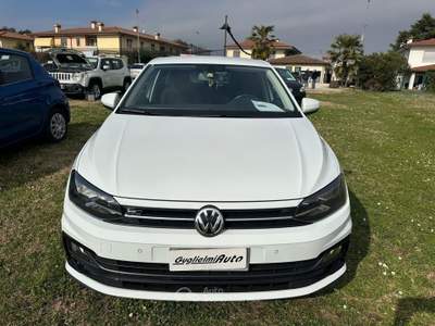 Volkswagen Polo 1.0 TSI R-Line 95cv Ok Neopatentati Bianco usata Montecchio Precalcino