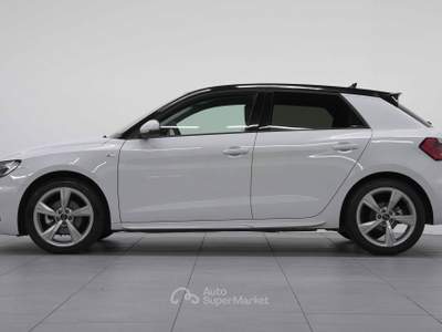 Audi A1 A1 Sportback 1.5 TFSI Stronic Sline Bianco usata Cantù