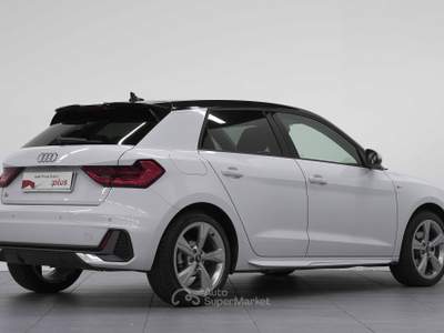 Audi A1 A1 Sportback 1.5 TFSI Stronic Sline Bianco usata Cantù