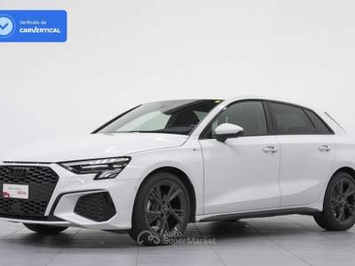 Audi A3 Sportback 2.0 TDI Stronic Sline Bianco usata Cantù