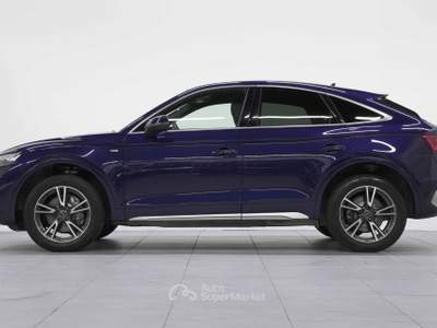 Audi Q5 Sportback 2.0 TDI Stronic Sline mhev quattro Blu/Azzurro usata Cantù