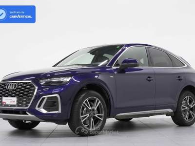 Audi Q5 Sportback 2.0 TDI Stronic Sline mhev quattro Blu/Azzurro usata Cantù