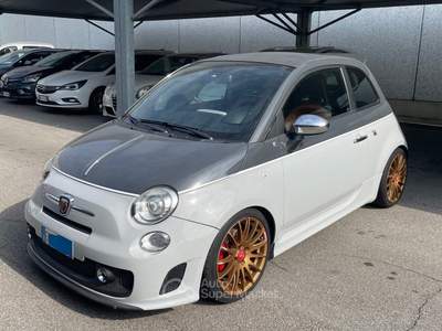 Abarth 500 C C 1.4 Turbo T-Jet Custom Grigio usata Crema
