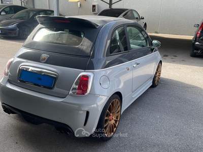 Abarth 500 C C 1.4 Turbo T-Jet Custom Grigio usata Crema