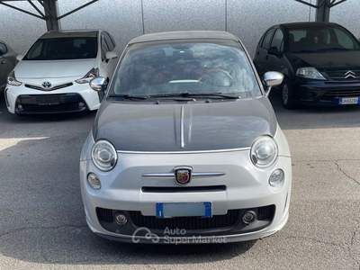 Abarth 500 C C 1.4 Turbo T-Jet Custom Grigio usata Crema