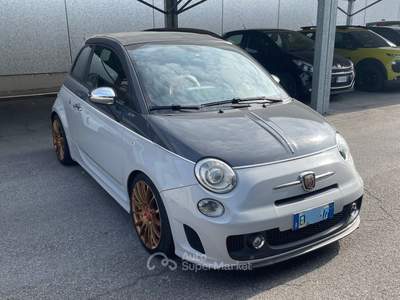 Abarth 500 C C 1.4 Turbo T-Jet Custom Grigio usata Crema