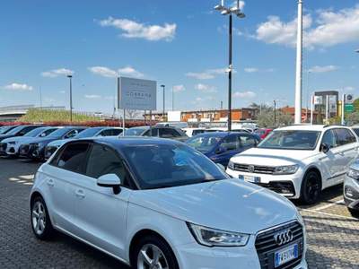 Audi A1 SPB 1.0 82CV TFSI Sport NEO PATENTATO Bianco usata Scandicci