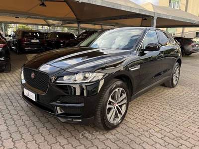 Jaguar F-Pace 2.0d i4 awd PRESTIGE PELLE TELECAMERA IVA ESPOSTA Nero usata Monza