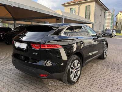 Jaguar F-Pace 2.0d i4 awd PRESTIGE PELLE TELECAMERA IVA ESPOSTA Nero usata Monza