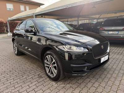 Jaguar F-Pace 2.0d i4 awd PRESTIGE PELLE TELECAMERA IVA ESPOSTA Nero usata Monza