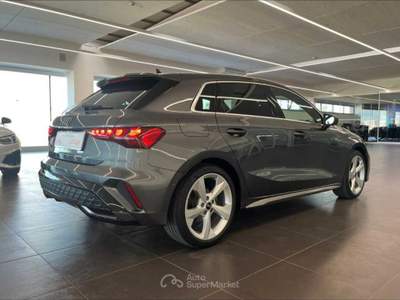 Audi A3 SPB 35 TDI S tronic S line edition Grigio usata Castenaso