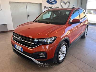 Volkswagen T-Cross 1.0 benzina 95cv.  Style , GARANZIA VOLKSWAGEN Arancione usata Alba