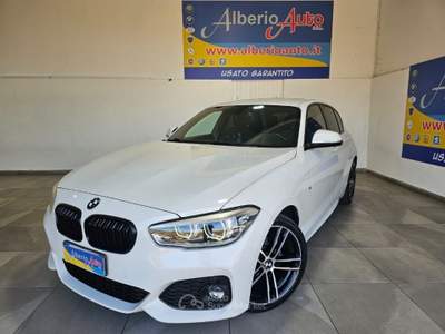 BMW Serie 1 116d d 5p. Msport Bianco usata ADRANO