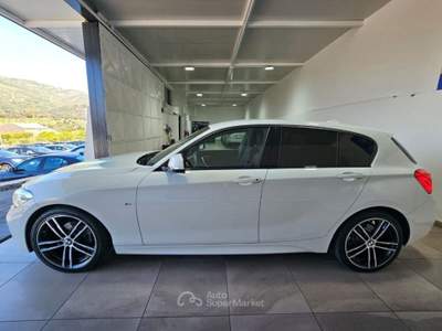 BMW Serie 1 116d d 5p. Msport Bianco usata ADRANO