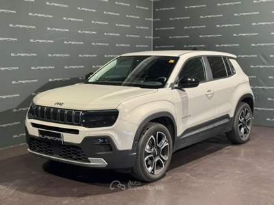 Jeep Avenger 1.2 Turbo 110 CV MHEV Summit AUTOMATICA Grigio usata Cittadella
