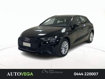 Audi A3 sportback 35 1.5 tfsi mhev business s-tronic Nero usata Vicenza