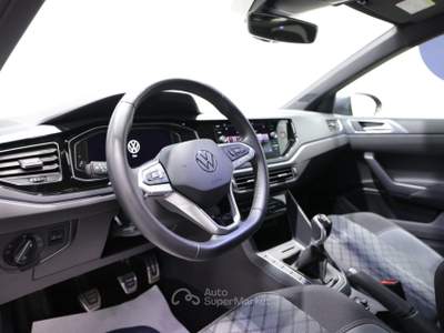 Volkswagen Taigo 1.0 TSI 115 CV R-LINE FARI LED TETTO PANORAMA Grigio usata Brescia
