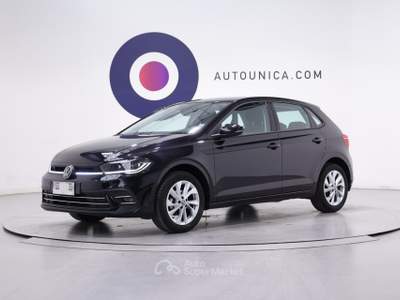 Volkswagen Polo 1.0 TSI STYLE FULL LED NEOPATENTATI Nero usata Brescia