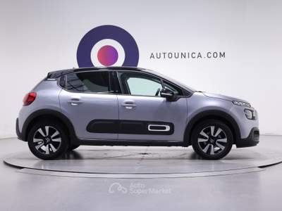 Citroen C3 PURETECH 83 S&S MAX FARI LED NEOPATENTATI Grigio usata Brescia