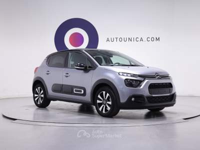 Citroen C3 PURETECH 83 S&S MAX FARI LED NEOPATENTATI Grigio usata Brescia