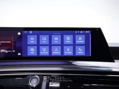 Peugeot 3008 HYBRID 136 E-DCS6 ALLURE FARI LED Grigio usata Brescia