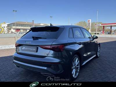 Audi A3 SPB 35 TDI S tronic S line edition Grigio usata Quinto di Treviso