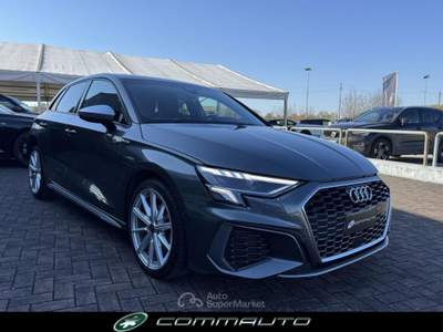 Audi A3 SPB 35 TDI S tronic S line edition Grigio usata Quinto di Treviso