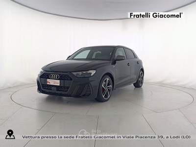 Audi A1 sportback 40 2.0 tfsi s line edition 207cv s-tronic Nero usata Lodi