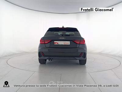 Audi A1 sportback 40 2.0 tfsi s line edition 207cv s-tronic Nero usata Lodi