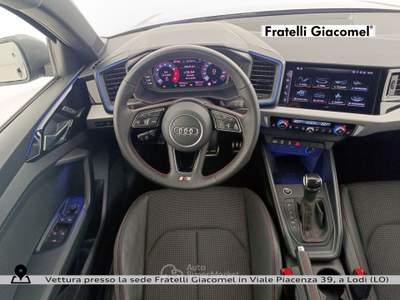 Audi A1 sportback 40 2.0 tfsi s line edition 207cv s-tronic Nero usata Lodi