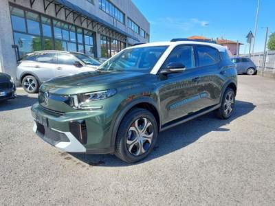 Citroen C3 Aircross PureTech Turbo 100 CV Plus Km.0 PREZZO REALE! Verde usata GRASSOBBIO