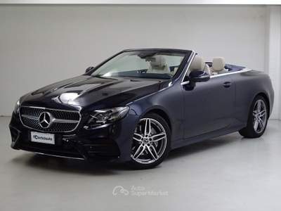 Mercedes-Benz Classe E d Auto Cabrio Premium Blu/Azzurro usata Lurate Caccivio