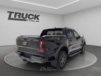 Ford Ranger  - ranger 2.0 ecoblue doppia cabina wildtrak x awd 205cv auto Nero usata Pisa