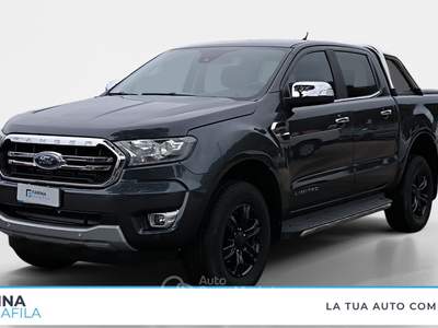 Ford Ranger  - ranger 2.0 tdci double cab limited 170cv a Grigio usata Marcianise