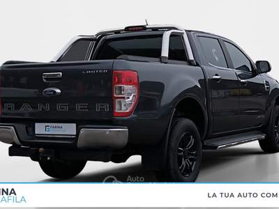 Ford Ranger  - ranger 2.0 tdci double cab limited 170cv a Grigio usata Marcianise