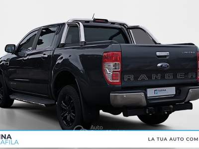 Ford Ranger  - ranger 2.0 tdci double cab limited 170cv a Grigio usata Marcianise