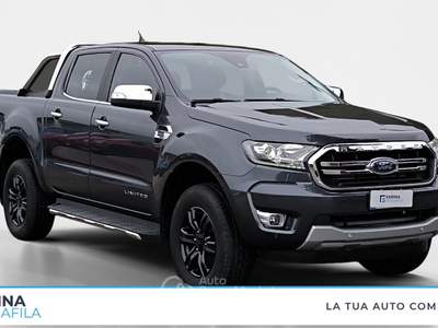 Ford Ranger  - ranger 2.0 tdci double cab limited 170cv a Grigio usata Marcianise