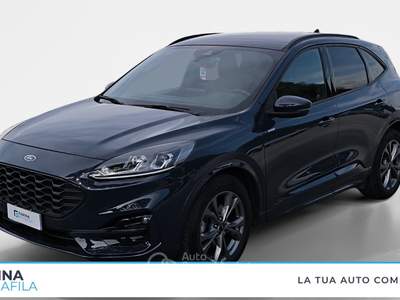 Ford Kuga  - kuga 2.0 ecoblue st-line awd 120cv auto Blu/Azzurro usata Marcianise