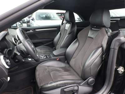 Audi S3 Cabrio 2.0 TFSI 300 CV quattro S tronic Nero usata Melegnano