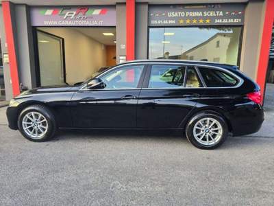 BMW Serie 3 318d 318 d xDrive Touring LED Pelle Beige NaviPRO HarmanKar Nero usata Rezzato