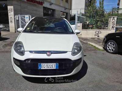 Fiat Punto Evo 5 porte S&S Dualogic Dynamic Bianco usata Roma