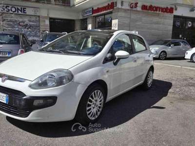 Fiat Punto Evo 5 porte S&S Dualogic Dynamic Bianco usata Roma